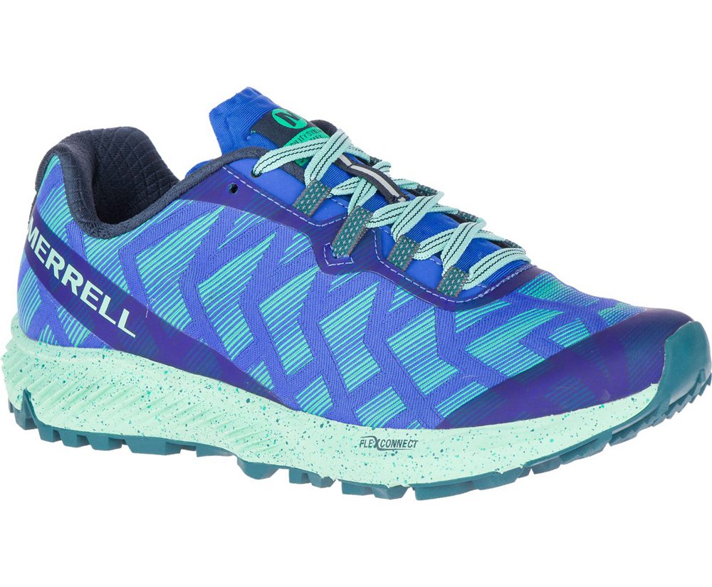 Buty Sportowe Merrell Damskie Niebieskie - Agility Synthesis Flex - 247180-LCZ